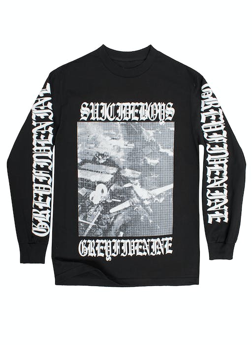 G59 Suicideboys Greyday Tour Merch Black Sweatshirt