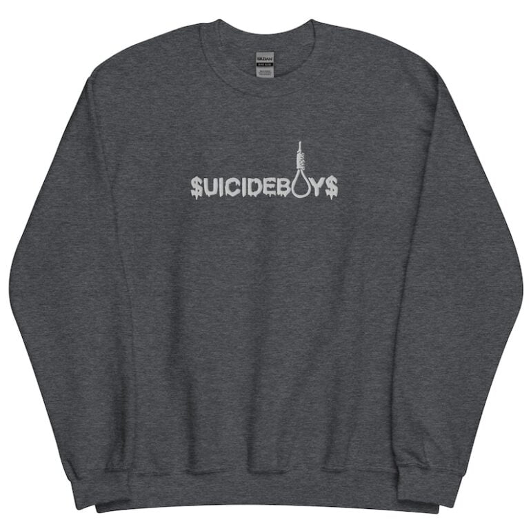 Suicide Boys Embroidered Sweatshirt